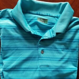 Ben Hogan XL Performance Golf Shirt Men's Blue Polo Shirt